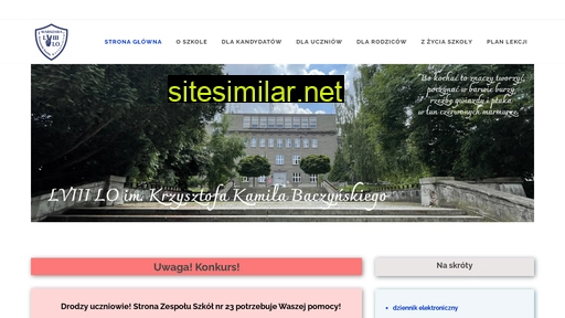 baczynski.edu.pl alternative sites