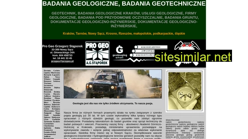 badaniageologiczne.com.pl alternative sites