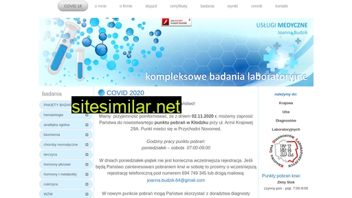 badanialaboratoryjne.klodzko.pl alternative sites