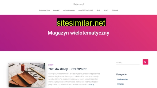 bajaboo.pl alternative sites