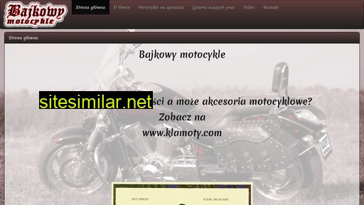 bajkowymotocykle.pl alternative sites