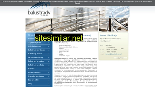 balustrady.com.pl alternative sites