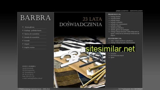 barbra.com.pl alternative sites