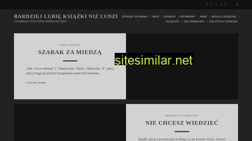 bardziejlubieksiazki.pl alternative sites