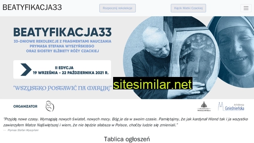 beatyfikacja33.pl alternative sites