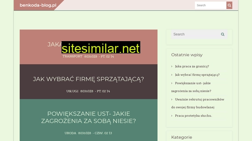 benkoda-blog.pl alternative sites