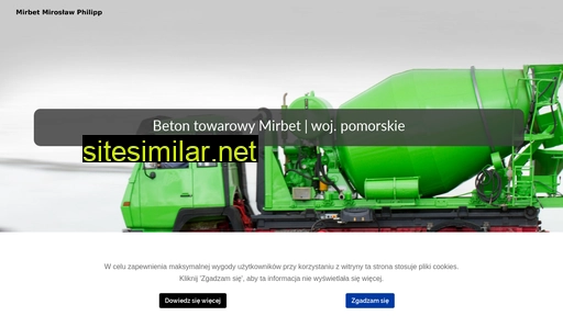 beton-mirbet.pl alternative sites