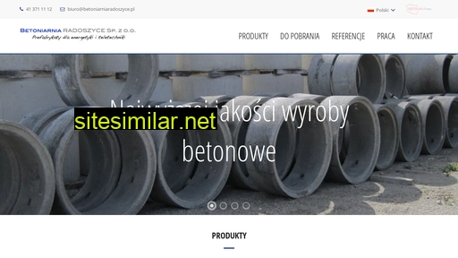 betoniarniaradoszyce.pl alternative sites