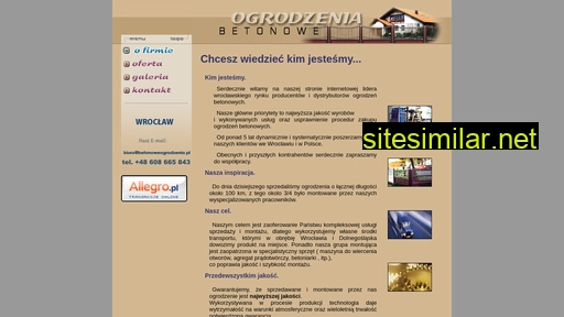 betonoweogrodzenia.com.pl alternative sites