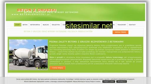 betonzgruszki.pl alternative sites