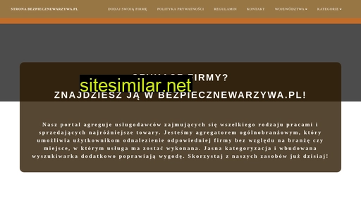 bezpiecznewarzywa.pl alternative sites