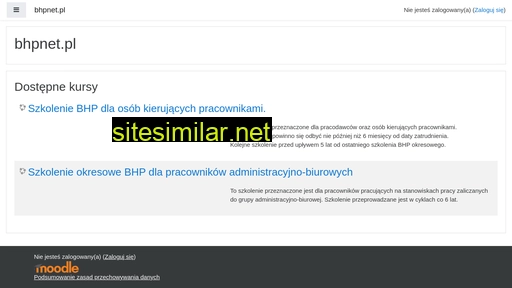 bhpnet.pl alternative sites