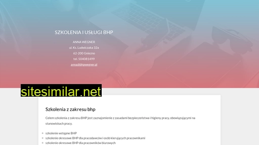 bhpwegner.pl alternative sites