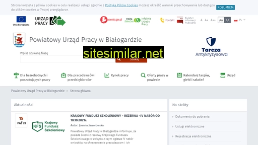 bialogard.praca.gov.pl alternative sites