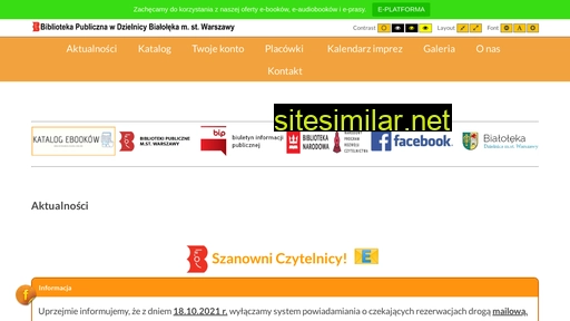bibliotekabialoleka.pl alternative sites