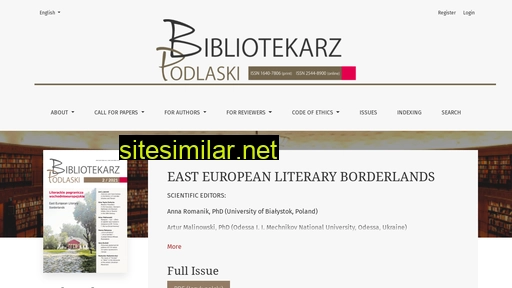 bibliotekarzpodlaski.pl alternative sites