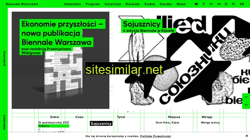 biennalewarszawa.pl alternative sites