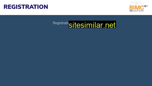 bimc2021registration.pl alternative sites