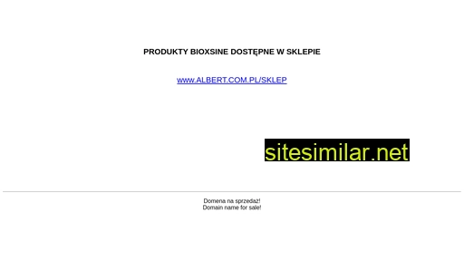 bioxsine.pl alternative sites