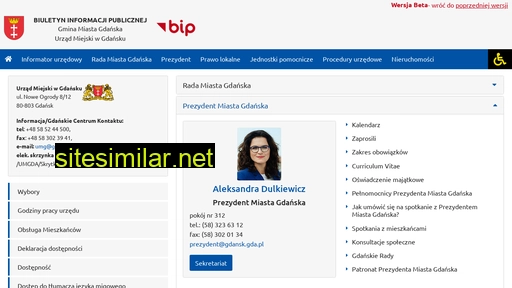 bip.gdansk.pl alternative sites