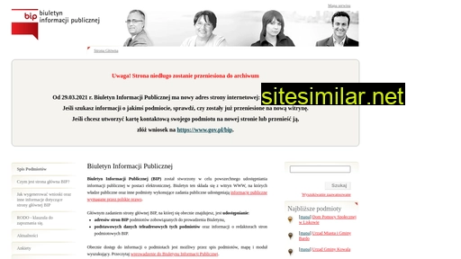 bip.gov.pl alternative sites