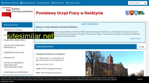 bip.pupkwidzyn.pl alternative sites