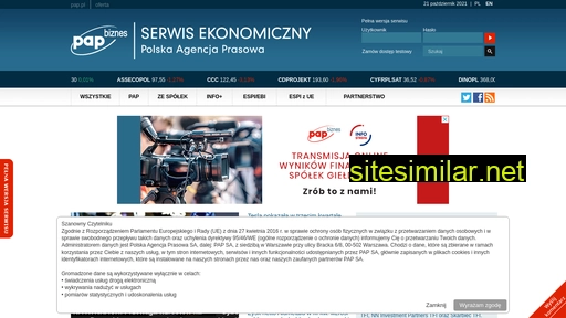 biznes.pap.pl alternative sites