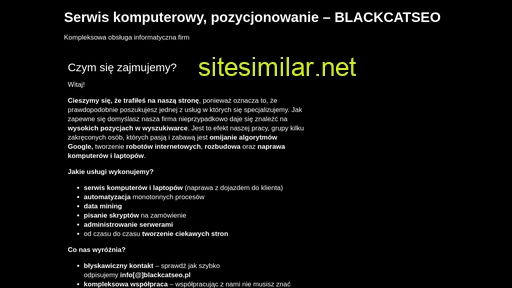 Blackcatseo similar sites