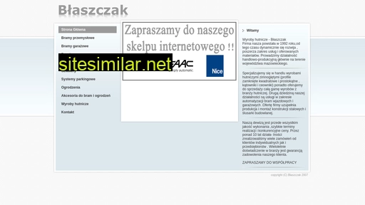 blaszczak.com.pl alternative sites
