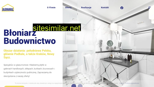 bloniarzbudownictwo.pl alternative sites