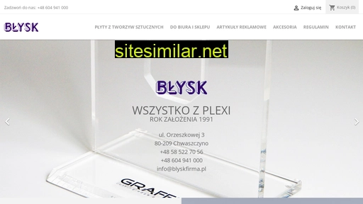 blysksklep.pl alternative sites