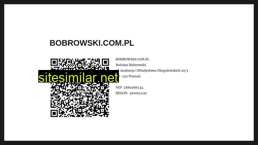 bobrowski.com.pl alternative sites