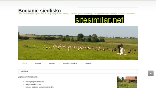 bocianiesiedlisko.pl alternative sites