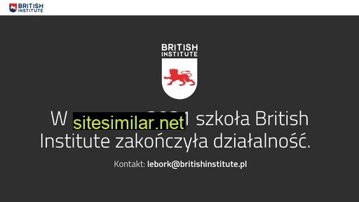 britishinstitute.pl alternative sites