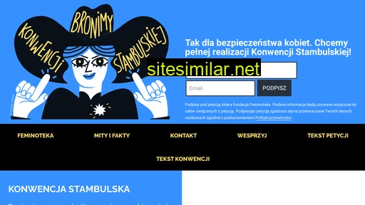bronimykonwencji.pl alternative sites