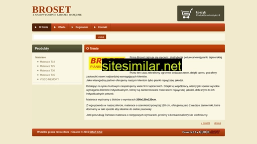 brosetmaterace.pl alternative sites