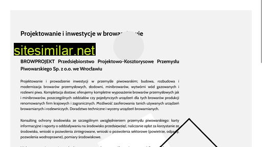 browprojekt.pl alternative sites