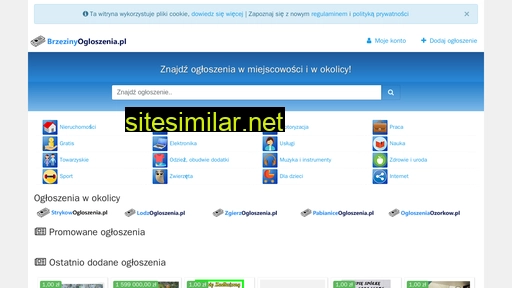 brzezinyogloszenia.pl alternative sites