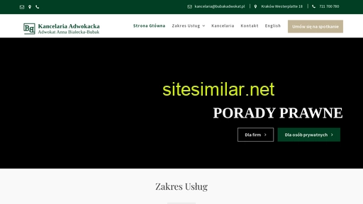 bubakadwokat.pl alternative sites