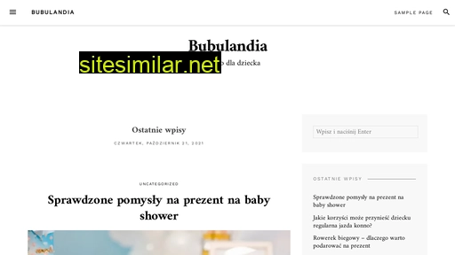 bubulandia.pl alternative sites