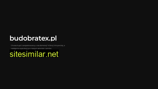 budobratex.pl alternative sites