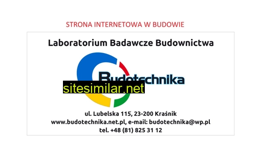 budotechnika.net.pl alternative sites