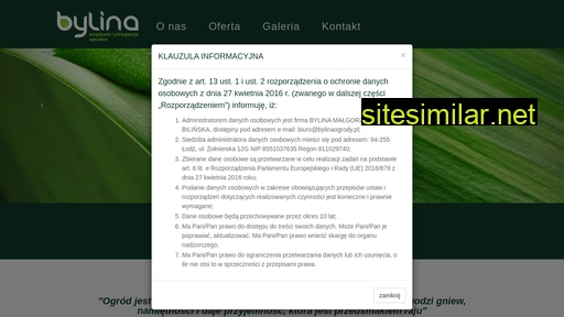 bylinaogrody.pl alternative sites