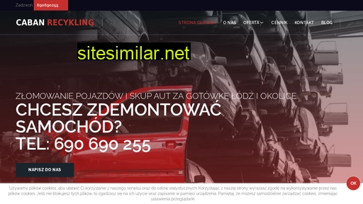 cabanrecykling.pl alternative sites