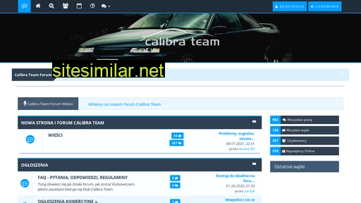 calibra-team.pl alternative sites