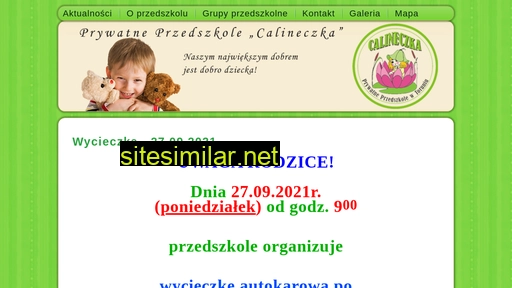 calineczka.com.pl alternative sites
