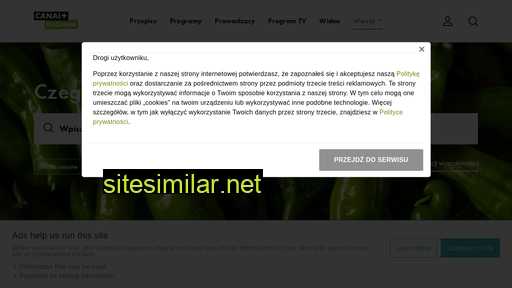 canalpluskuchnia.pl alternative sites