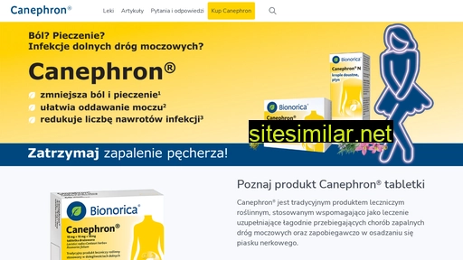 canephron.pl alternative sites