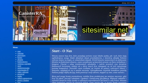 canisterra.com.pl alternative sites