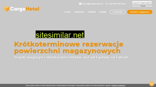 cargohotel.pl alternative sites
